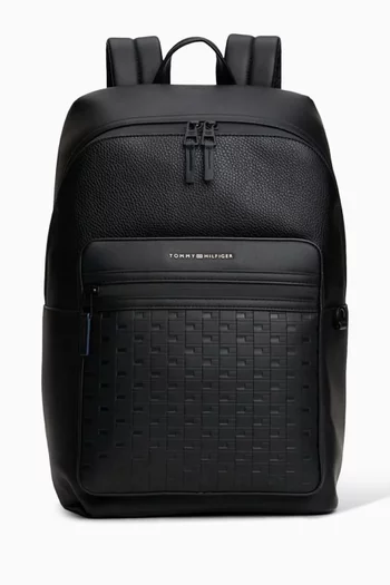 Modern Backpack in Faux Leather