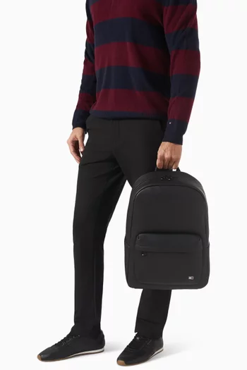 حقيبة ظهر بعلم الماركة جلد صناعي