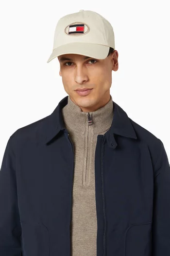 Flag Waxed 6-panel Cap