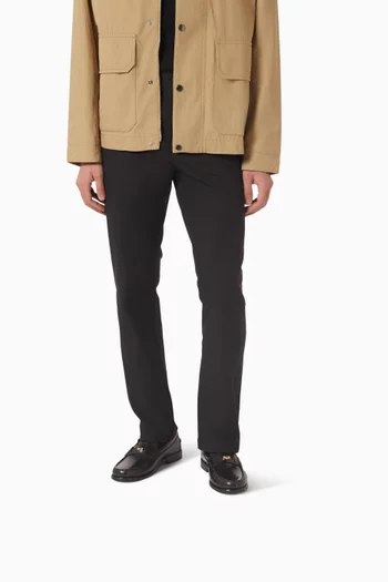 Debossed Loafers in Patent Leather