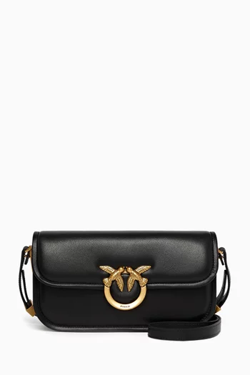 Small Love Box Crossbody in Nappa Leather