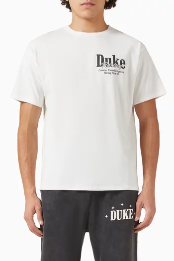 تي شيرت دي ار 3 بتصميم كلاسيكي وطبعة بيت ستوب