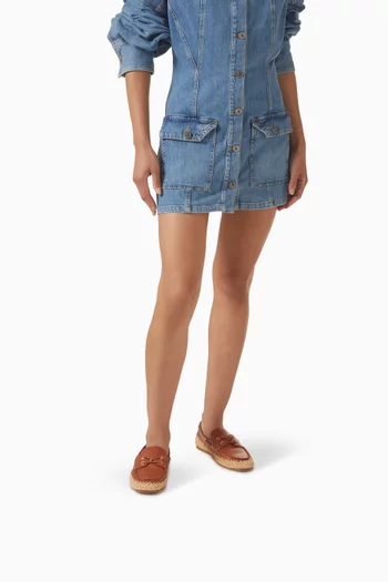 حذاء كوستال نوار سهل الارتداء جلد