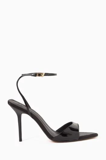 Elodie 100 Sandals in Patent Leather