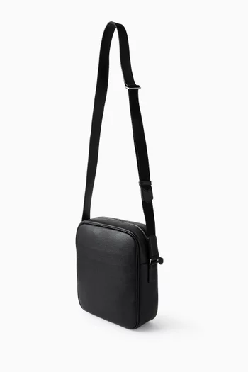 Code Crossing Bag in Leather