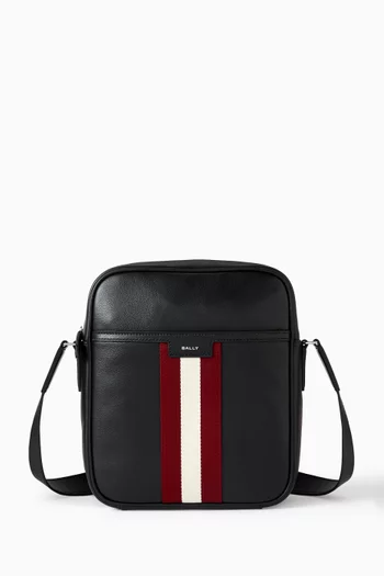 Code Crossing Bag in Leather