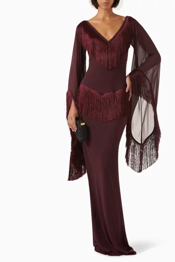 Cristal Maxi Dress in Chiffon