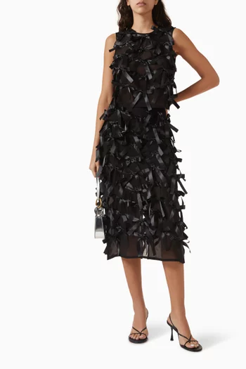 Harlee Bow Blouse in Viscose