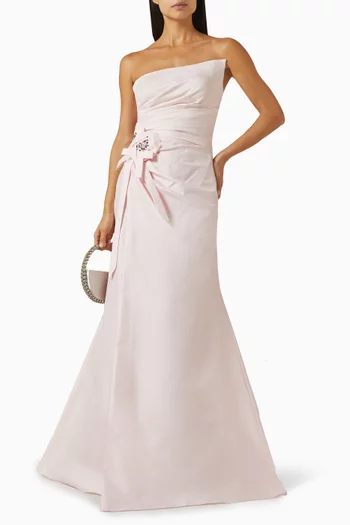 Yumberry Embellished Gown in Taffeta