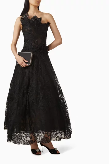 Seleny Gown in Floral Lace