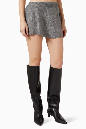 Viv Mini Skirt in Bouclé