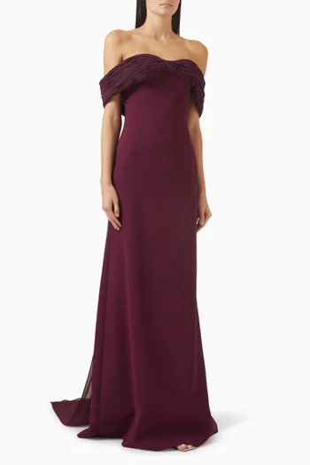 Miranda Off-shoulder Gown