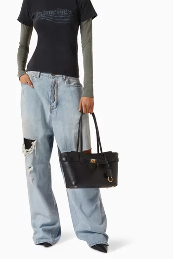 Small Bel Air Tote Bag in Leather