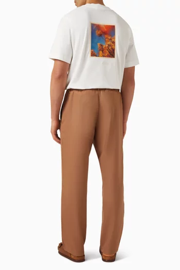 تي شيرت أندريه بطبعة قطن