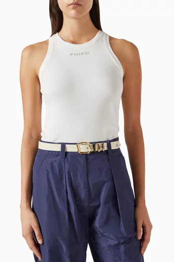 حزام اتش 3 بتصميم عريض جلد