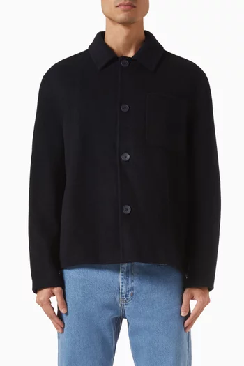 Heavy Overshirt in Wool