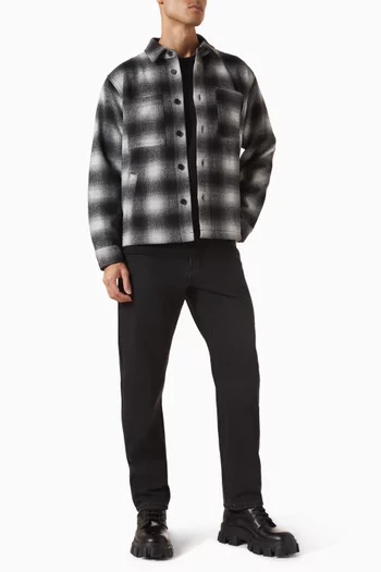 Straight Leg Jeans in Denim