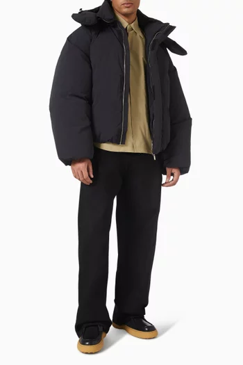 Space Puffer Jacket in Nylon