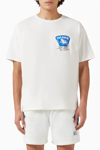 تي شيرت دي ار 2 فينتج بطبعة رعاة قطن