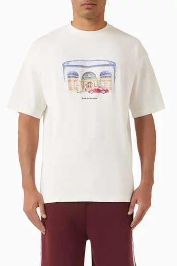 Le Drole Palace T-shirt in Cotton