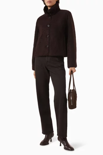 بنطال جينز ربريس دينم بقصة ساق مستقيمة