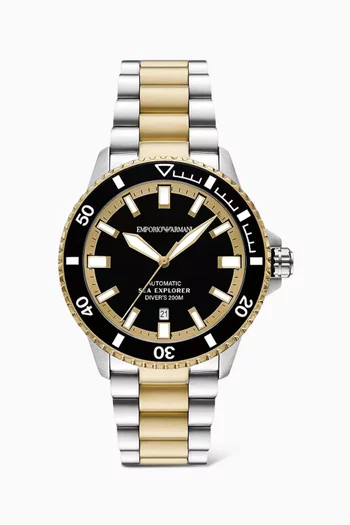 ساعة سي إكسبلورر أوتوماتيكية بلونين، 42 مم