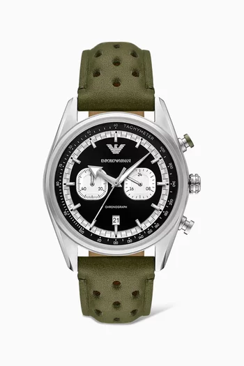 Racer Chronograph Watch, 42mm