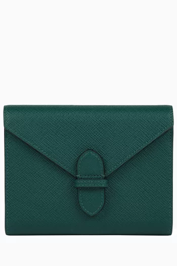 Double Playing Card Case in Leather