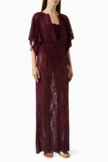 norma kamali burgundy dress Norma Kamali Long Sleeve Turtle Neck Side Drape Gown