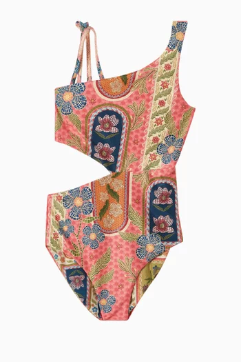 Savanna Fiore Reversible One-piece Swimsuit