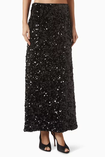 Pipson Sequin-embellished Skirt