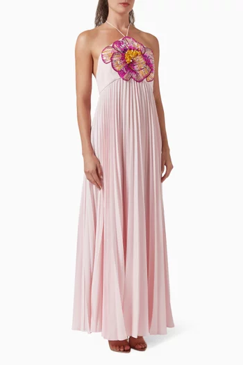 Brewood Open-back Dress