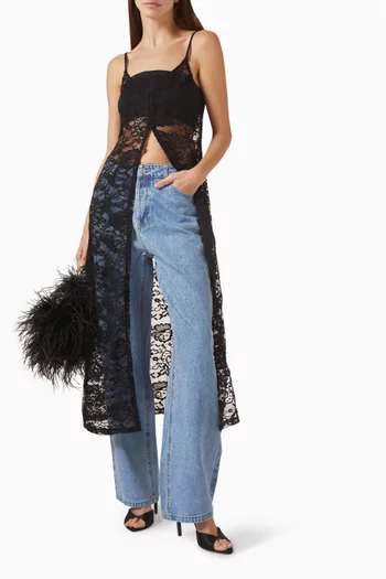 Laced in Love Longline Cami Top