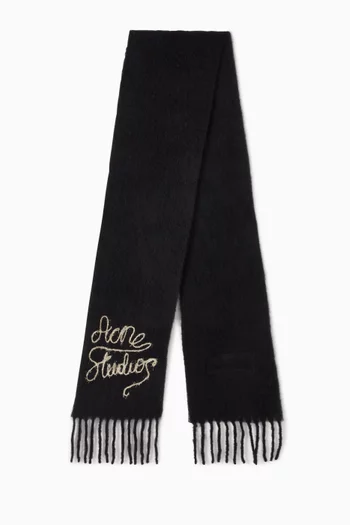 وشاح ثقيل بلونين مزيج ألباكا