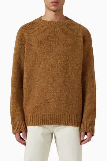 سترة بملمس بارز صوف