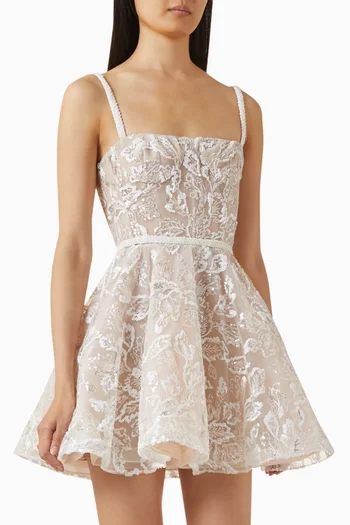 فستان زفاف ميدنايت مطرز بالترتر