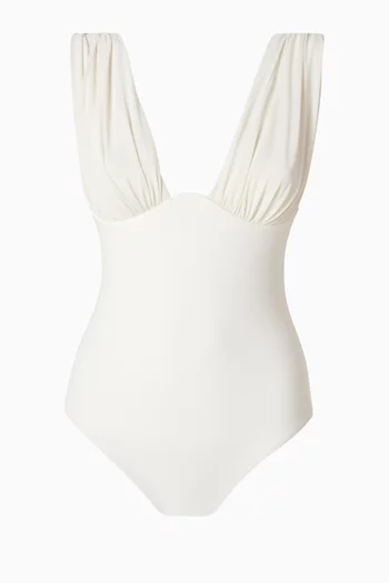 Awaken Gathered One-piece Swimsuit