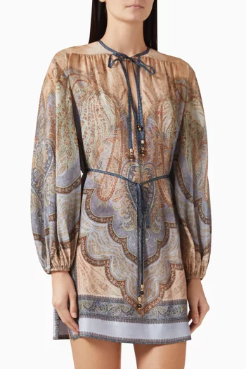 Wanderlust Tunic Dress in Silk