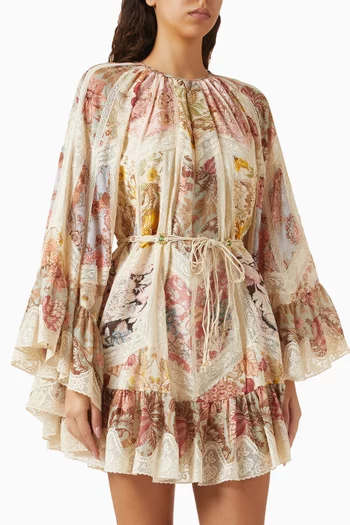 Daylight Flutter Dress in Cotton