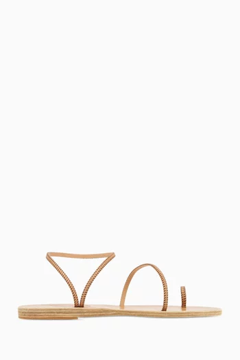 Eleftheria Sandals in Faux Leather