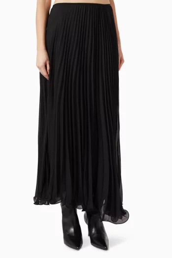 Yasnoel Pleated Skirt in Plissé