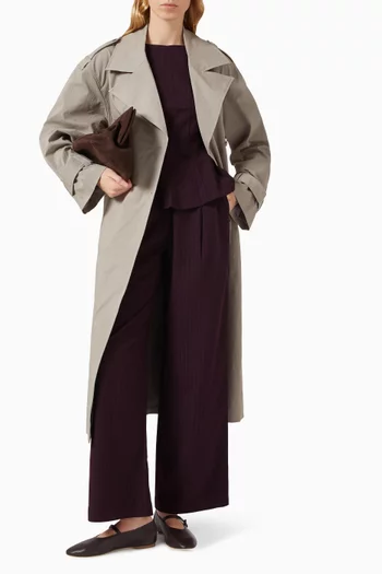 بلوزة ياسبورلا بحافة على شكل جرس