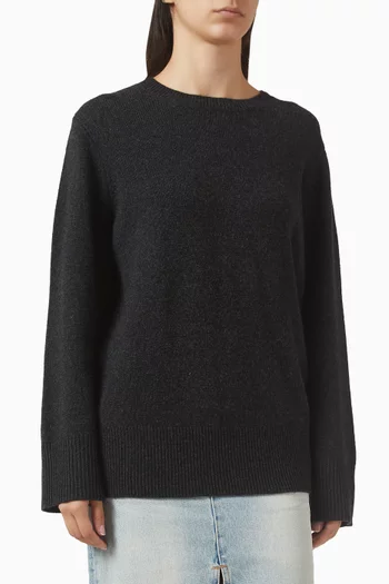 سترة ذا كلاسيك بفتحة رقبة مستديرة