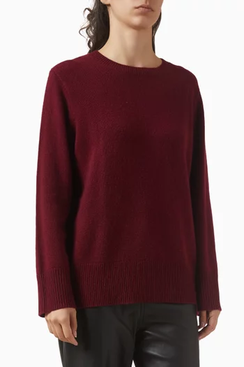 سترة ذا كلاسيك بفتحة رقبة مستديرة