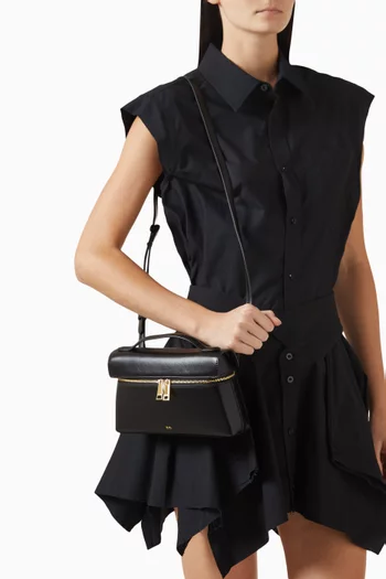 Thea Top Handle Bag in Vegan Leather