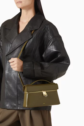 Thea Top Handle Bag in Vegan Leather