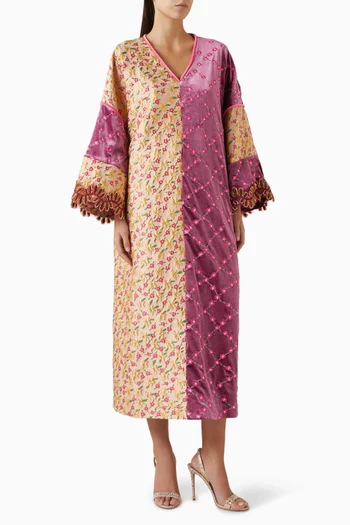 Artemisa Midi Dress in Velvet