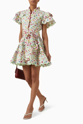 Haze Mini Dress in Cotton