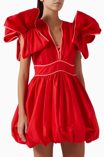 Orbit Mini Dress in Cotton Blend