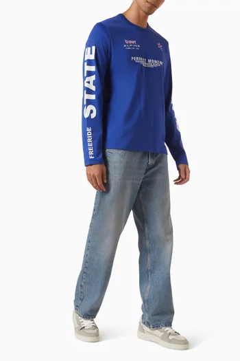 تي شيرت قطن بيرفكت مومنت × فريق بي دبليو تي ألباين